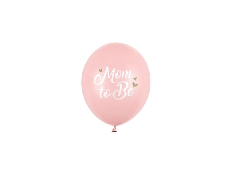 Lyserøde Mom To Be Ballon