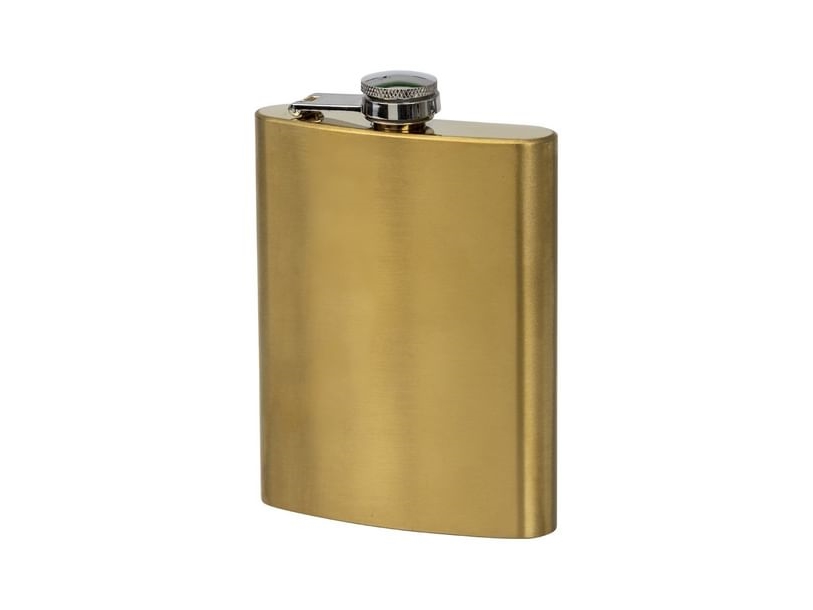 Guld Lommelærke i rustfrit stål