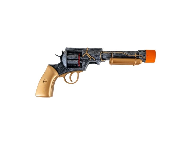 Steampunk Revolver, 30 Cm