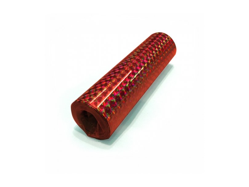 Røde serpentiner, holografisk