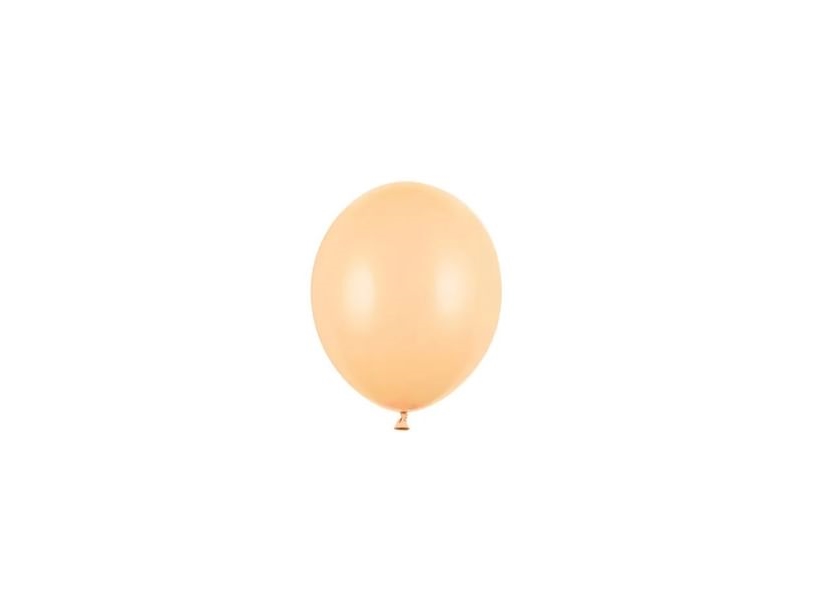 Pastellfarbene Pfirsich Ballons, 100 Stück 5"