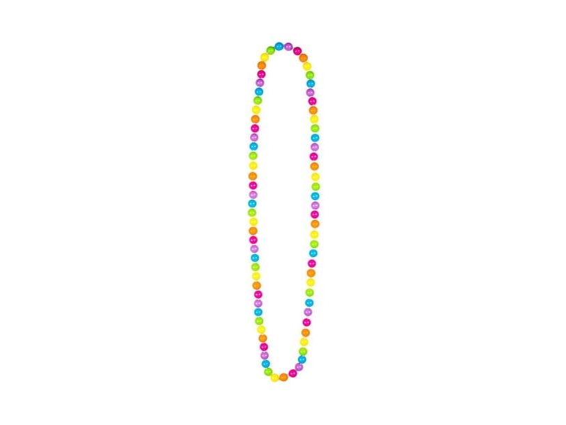 Boland 64318, Fancy Dress Necklace, Adult, Female, Acrylic, Multicolour, 50 G