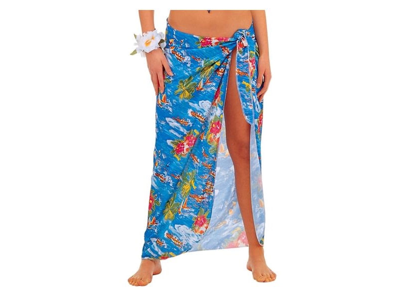 Hawaii Pareo, Hellblau