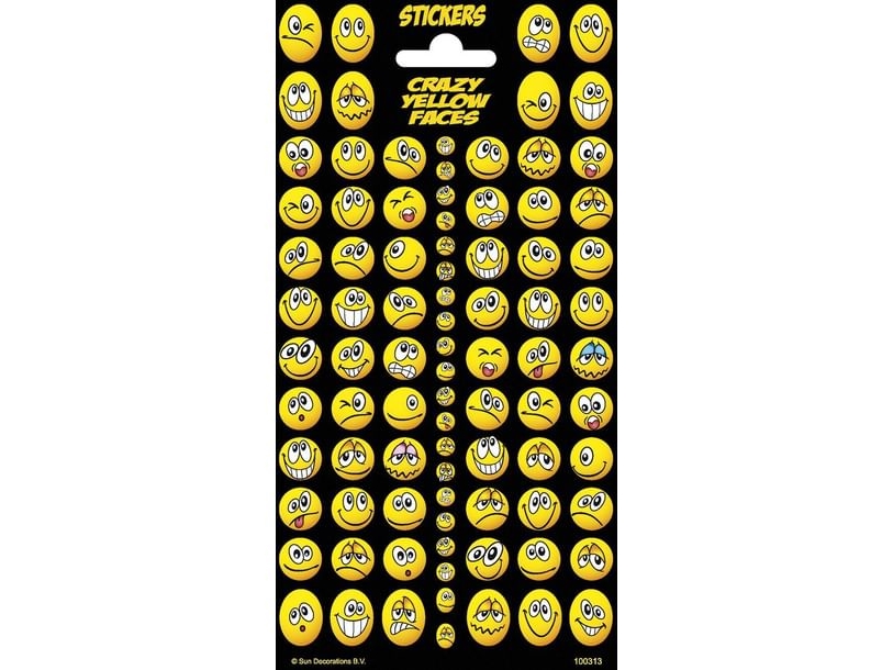 Totum - Sticker sheet Twinkle - Funny Faces