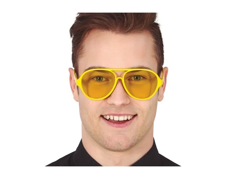 Gelbe Brille Mit Gelben Gläsern