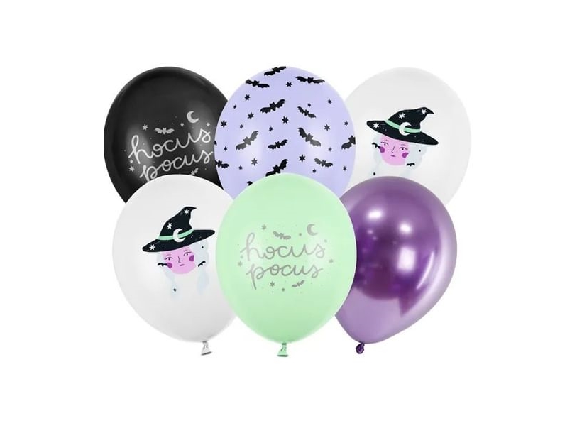 Ballonbuket Med Hekse