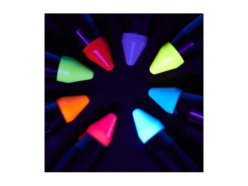 Orange neon UV sminkestift