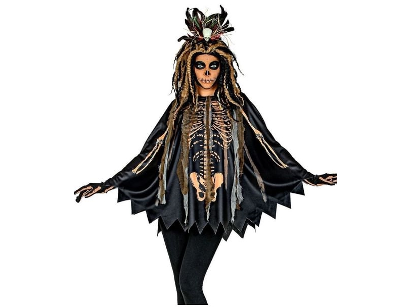 Voodoo-Priesterin-Poncho