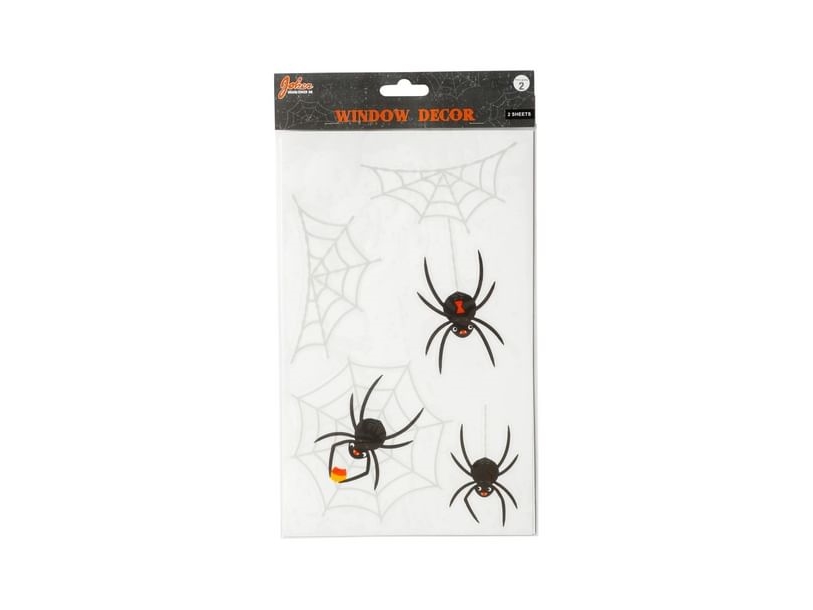 Spinne Fensterdekoration