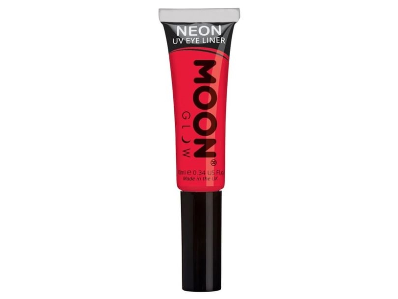 Rød neon UV eye liner