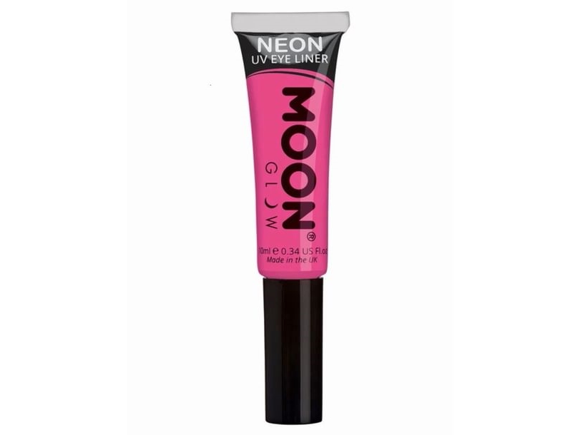 Pink neon UV eye liner