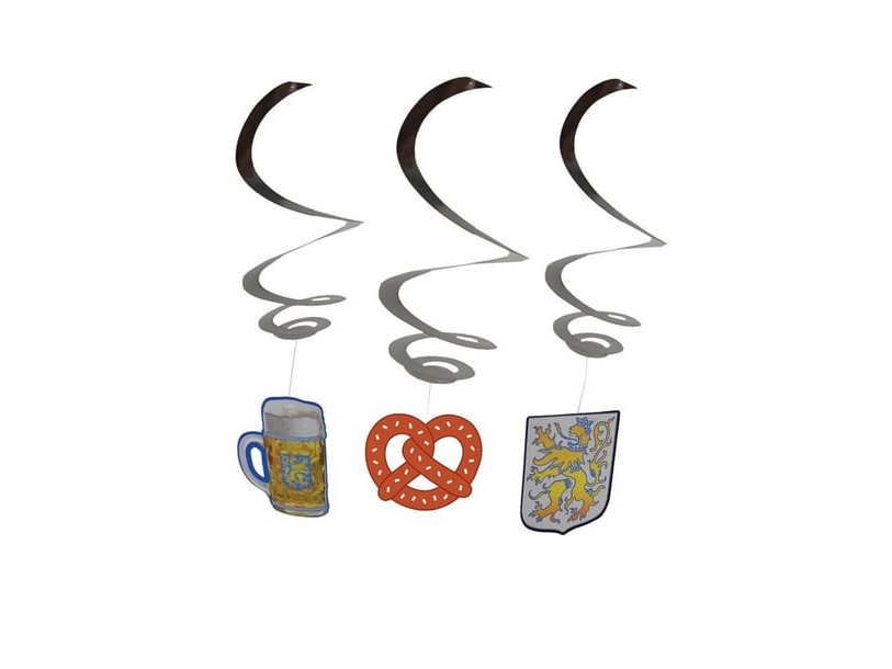 Oktoberfest-Spiralen, 3 Stück