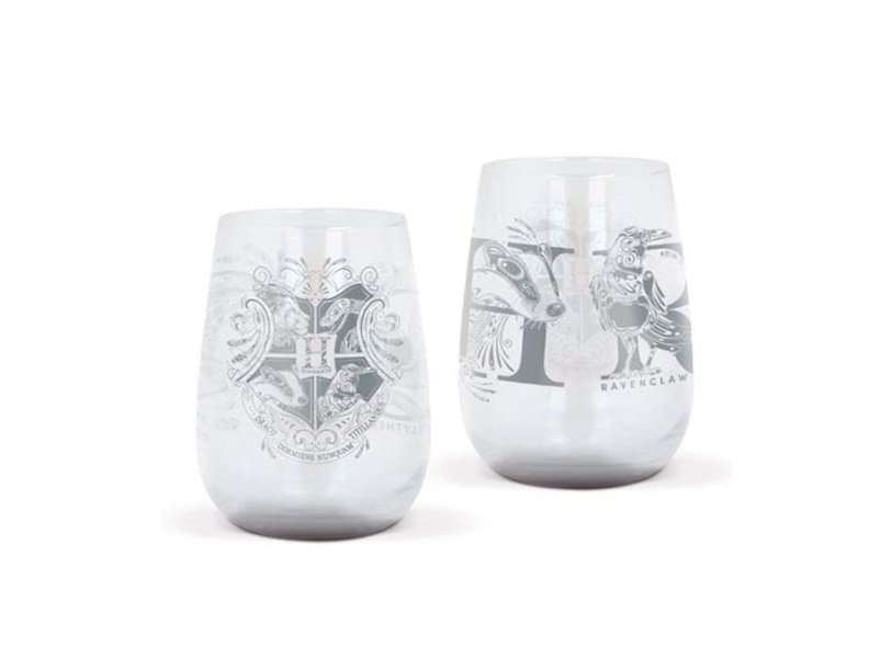 Harry Potter Glas Med Sølv Motiv