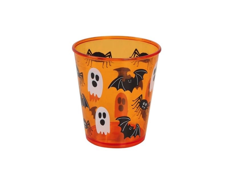 Halloween-Plastik-Glas