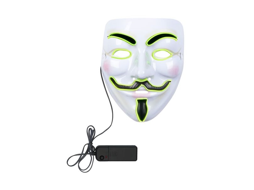 Led Protest Maske