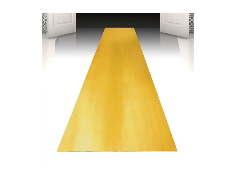 Guld Løber, 450X60 Cm