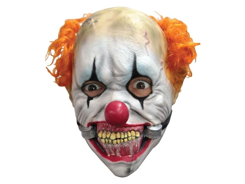 Smiley clown maske, barn