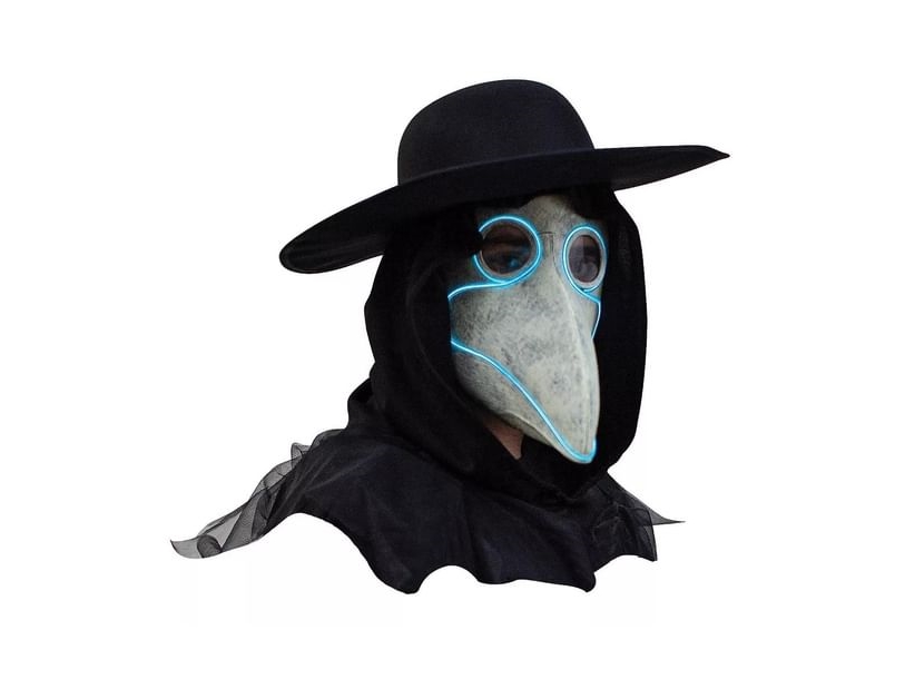 Pestarztmaske Mit Led-Licht
