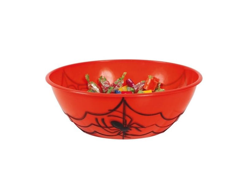 Orangefarbene Halloween-Schale