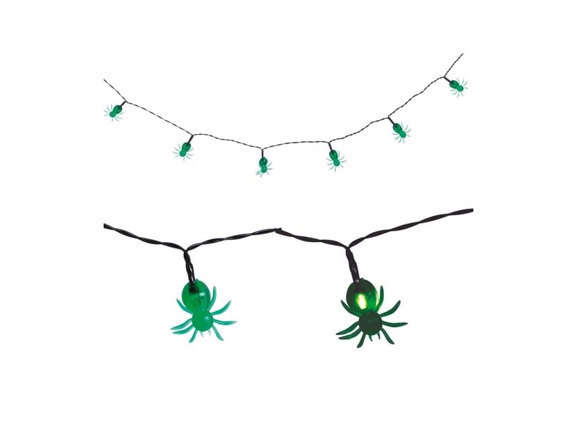 Led-Lichterkette Mit Spinnen