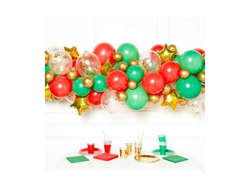 Juleballonguirlande