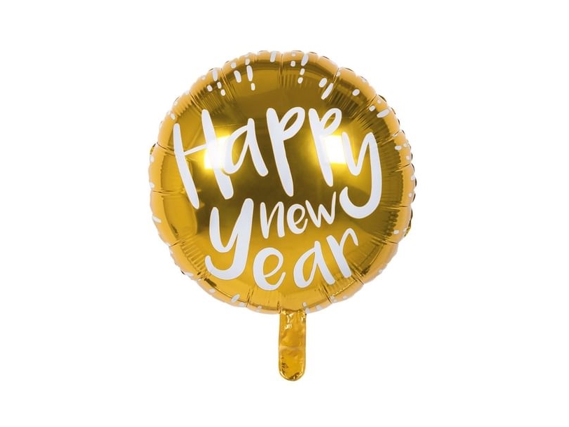 Folieballon Happy New Year