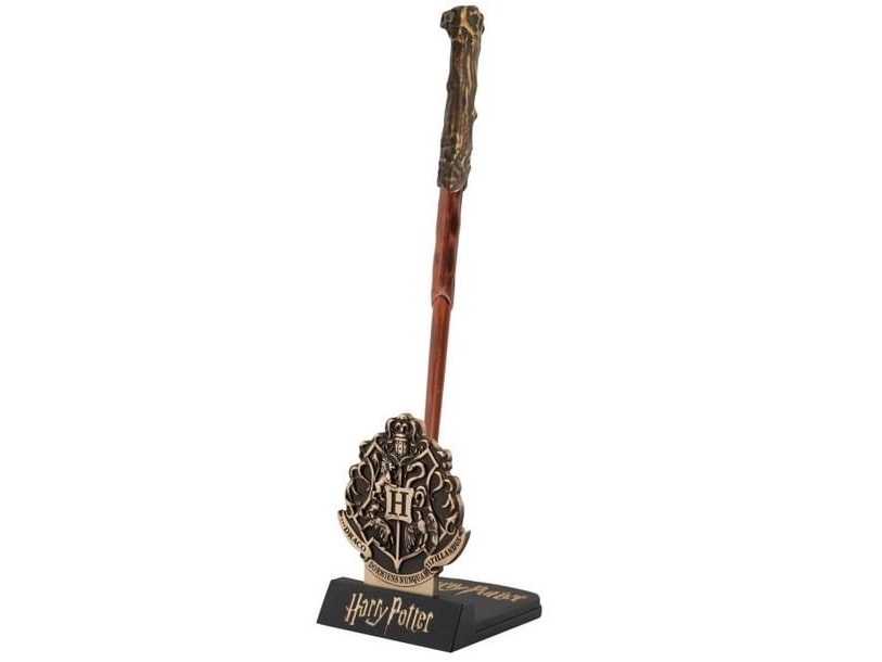 Harry Potter Tryllestav Kuglepen Med Stand