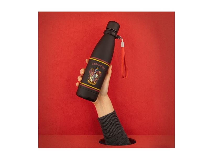 Harry Potter drickflaska Gryffindor, metall | Leksaker - Rollek - Kostym | GameStuff