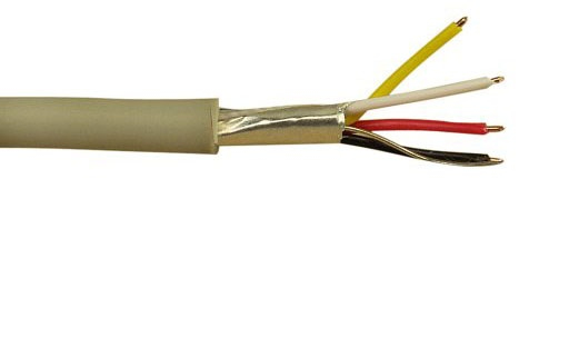 Inline Telefon-Kabel 4-Adrig, 2X2x0,6Mm, Zum Verlegen, 25M Ring, 25 M, Beige, 376 G, 160 Mm, 160 Mm, 50 Mm