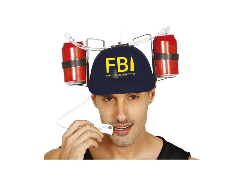 FBI drikkehjelm | Leksaker - Rollek - Kostym | GameStuff
