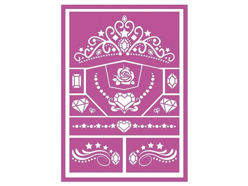 Prinzessin Make-Up-Vorlage
