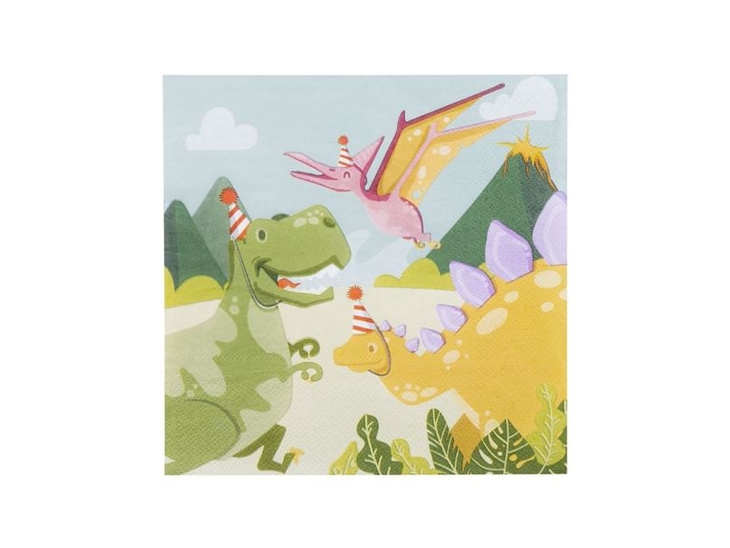 Dinosaur Party Servietter