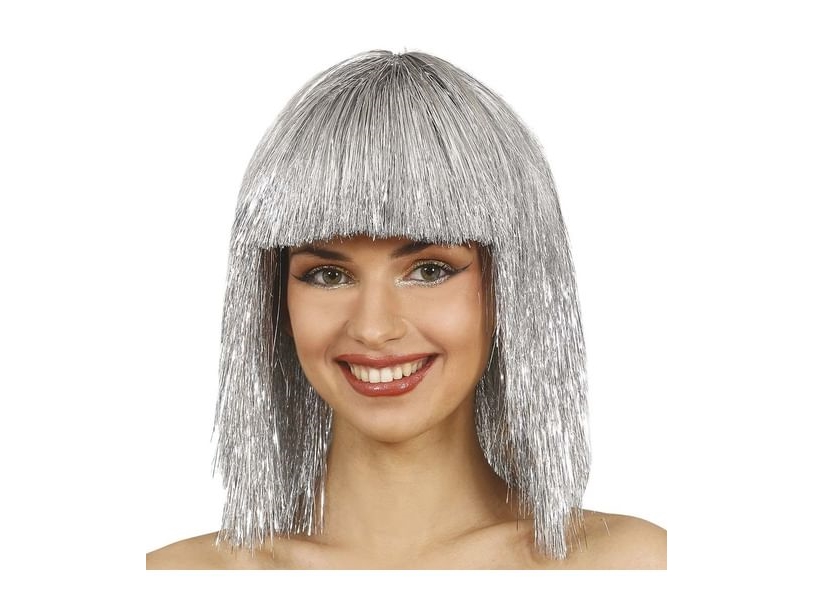 Seitenperücke Melena, Silber