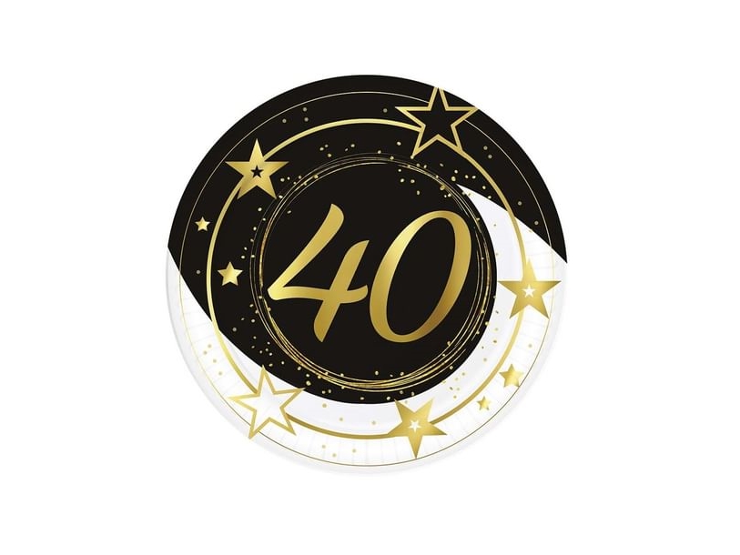 Paptallerkner 40 År