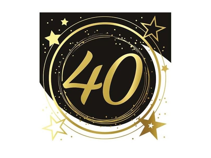 Servietter, 40 År