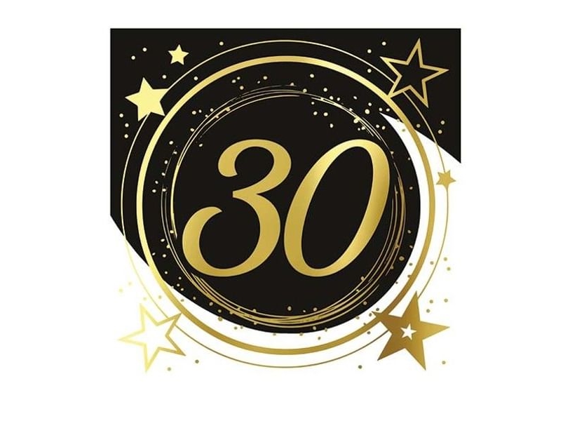 Servietter, 30 År