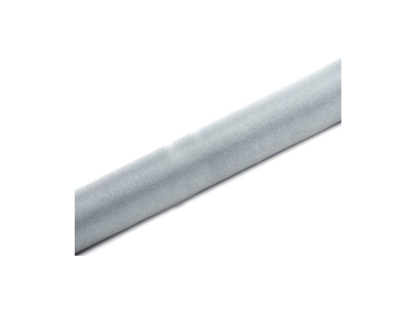 Silberner Glitzerorganza