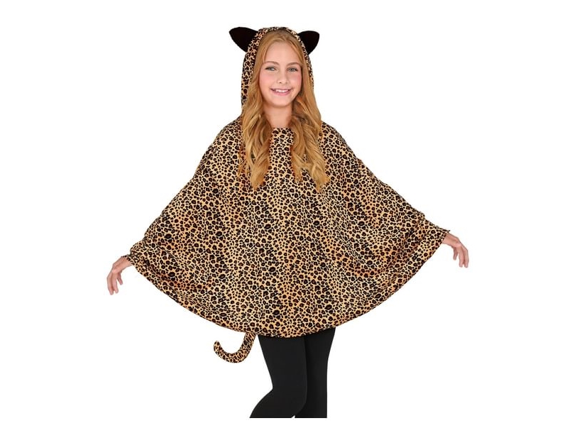 Leoparden-Poncho