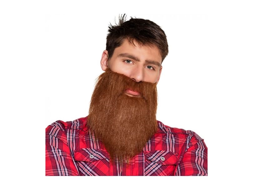 Brunt skägg | Leksaker - Rollek - Kostym | GameStuff