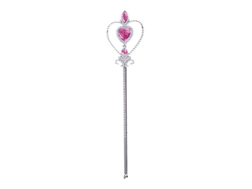 Rosa Herz Stein Pin