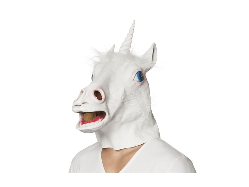 Enhjørning maske