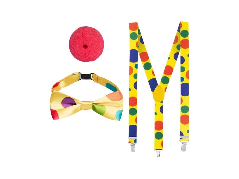 Clown-Kostüm-Set