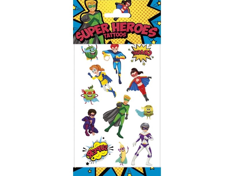 Superhelden-Tattoos