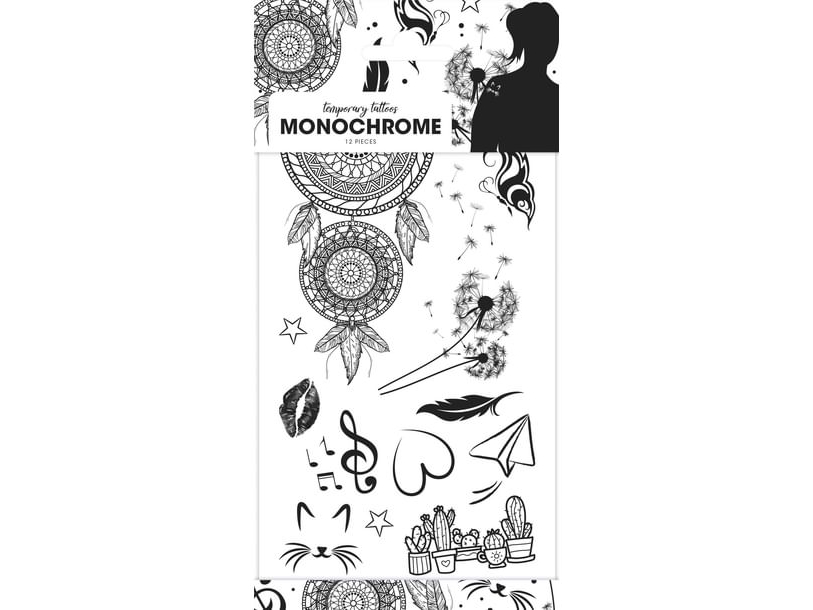 Tatovering Monochrome Iii