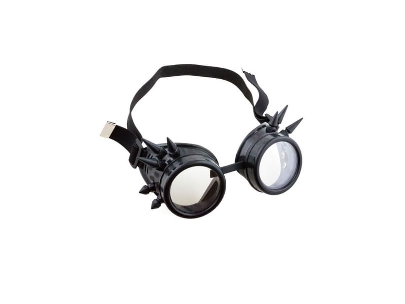 Steampunk Goggles, Sort