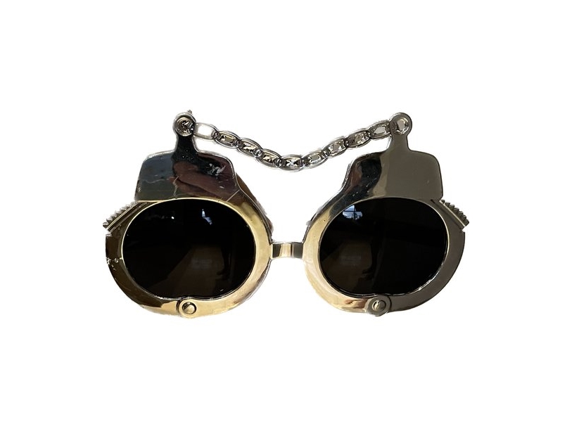 Brille Mit Handschellen Fesseln