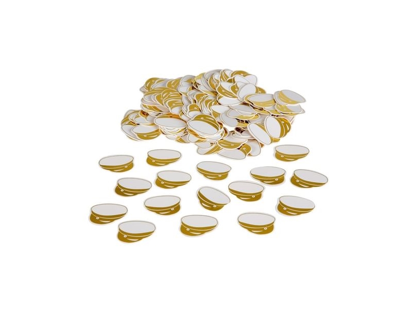 Studenten-Konfetti, Gold