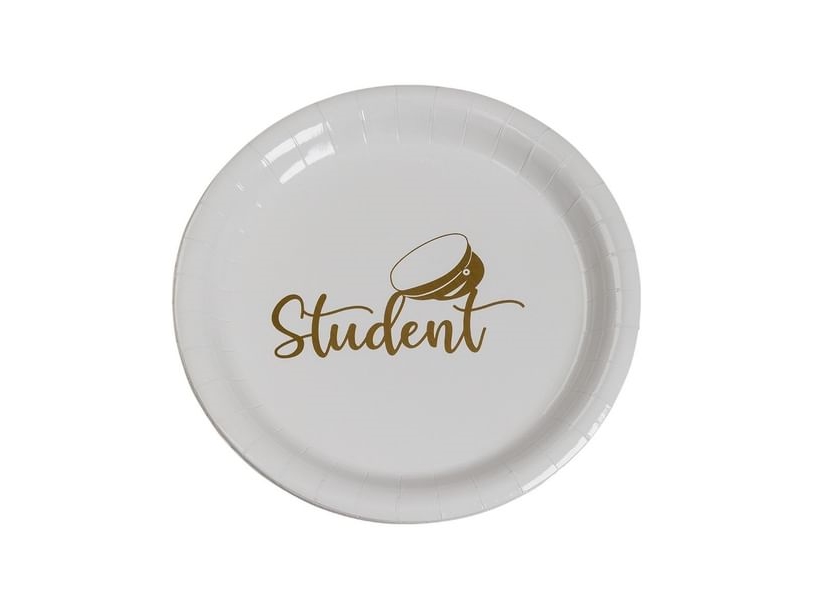 Student Tallerkener, 18 Cm