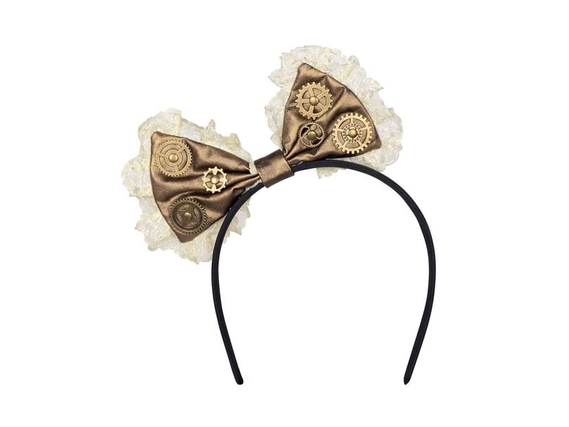 Steampunk Haarband Mit Schleife