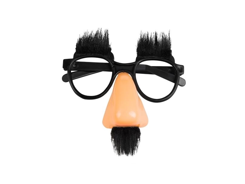 Brille Mit Nase Und Bart